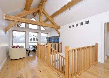 The decor of home in larch tones